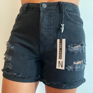 Black jeans short